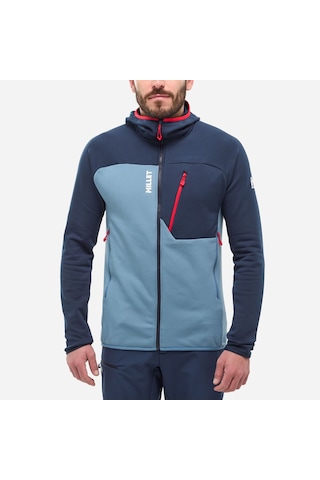 Millet Seneca Fl Hd Erkek Kapşonlu Polar Ceket Tam Fermuar Mıv10336 N9302 Çok Renkli