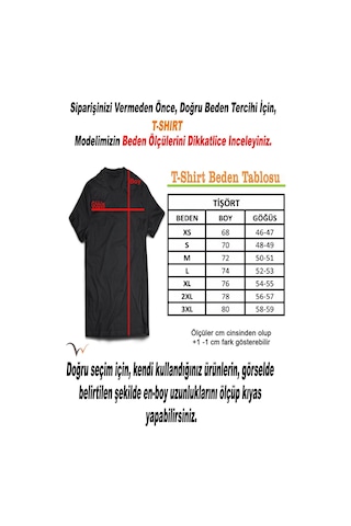 Yakıt Baskılı Siyah T-shirt Siyah