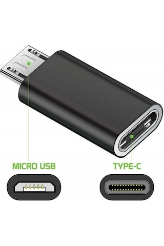 Type-c Micro Usb Çevirici Typec Micro Usb Dönüştürücü Typec Dişi