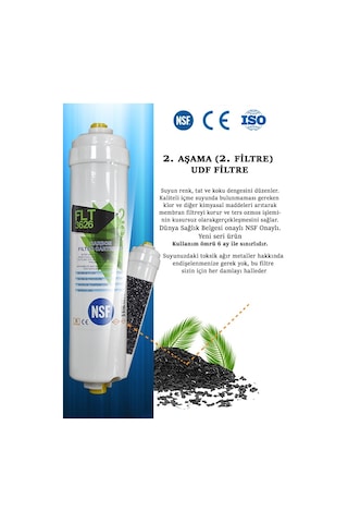 WaterMelon Kapalı Kasa Su Arıtma Cihazı Yeni NSF'Li Özel Seri 5 Aşamalı Vontron Membranlı İnline Filtre Seti