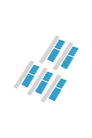 Lemestar Bilgisayar Ve Dizüstü İçin Gizlilik Ekranı Değişim Seti - Plastik Kaydırmalı Tutucular, 5 Adet Yapıştırıcı Şerit Ve 10 Adet Etiket