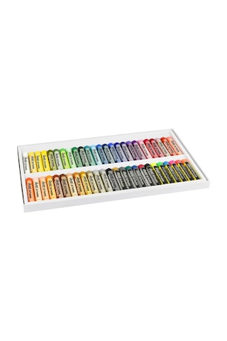Phn Yağlı Pastel Tebeşir - 50 Renk Metalik Ve Neon Dahil 50 Adet - Çeşitli Renklerde