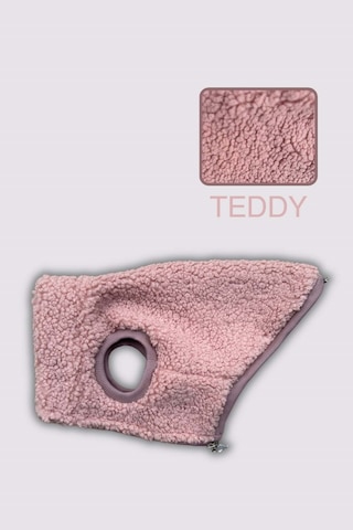 Köpek Kıyafeti - Fermuarlı Teddy Köpek Ceketi