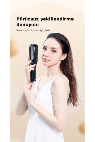 Veryfit Saç Kırığı Kırık Alma Makinesi 2 In 1 Negatif Iyon Teknolojili Lc