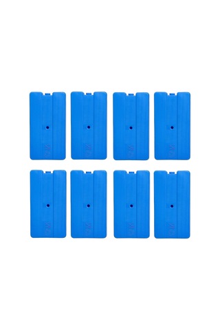 Ankanorm Buz Aküsü Buz Kasedi Ice Box 8nanli Set 370 Ml X 8, Ankanorm, Mavi Çok Renkli