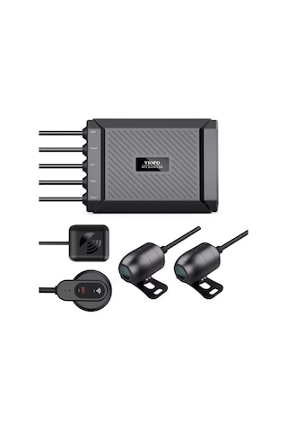 Viofo MT1 2 Kameralı Ön-Arka Full HD WiFi GPS'li Motosiklet Kamerası