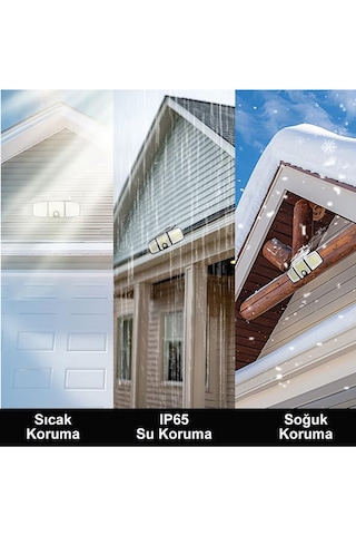 Greentech Güneş Enerjili 223 Cob Ledli, Hareket Sensörlü, 3 Taraflı Aydınlatma / GT-SL25