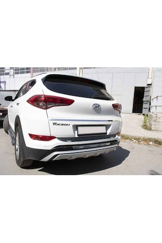 Hyundai Tucson Arka Tampon Eşiği Plastik 2015 Ve Sonrası