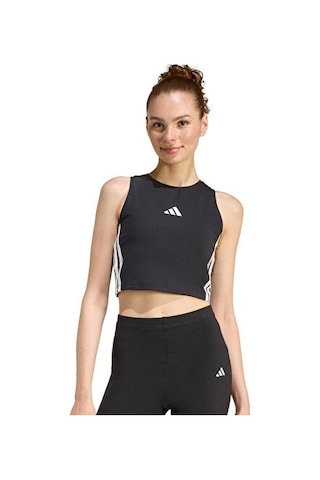 Adidas W 3s Pad Tk Kadın Günlük Crop Üst Kc5181 Siyah