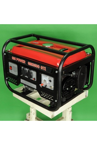 Goldmoto GM Power GM3500GTİ 3.5 Kva Monofaze Benzinli Jeneratör