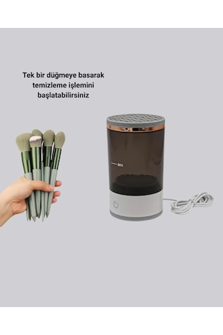 Makyaj Fırçası Ve Elektrikli Fırça Temizleyici Kampanya Paketi - Lisinya