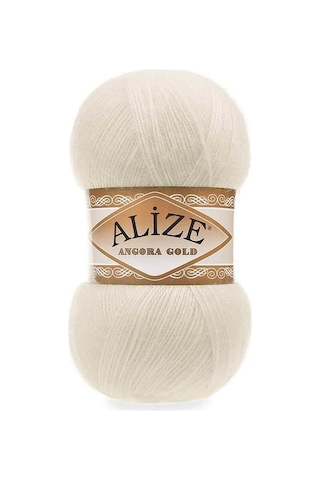 Alize Angora Gold Örgü İpi Krem 01