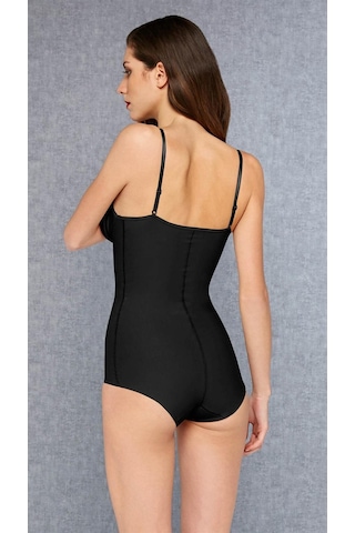 Doreanse 5910 Bayan Bady Slip Siyah Korse 001