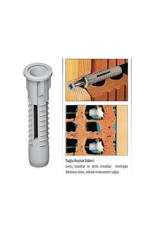 Tuğla Boşluk Dübeli 10 Mm 20 Adet