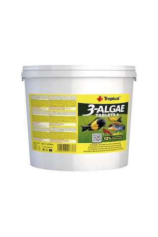 Tropical 3 Algae Tablets A 250 Adet Balık Yemi