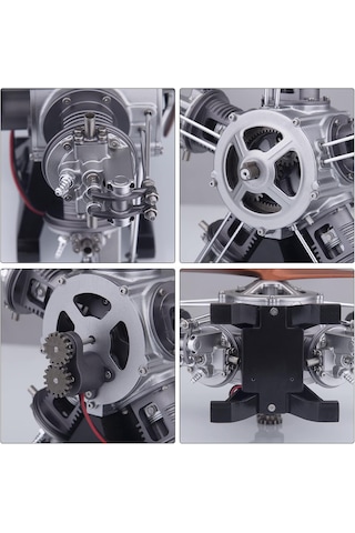 Techıng Jet Motoru Model Kiti 5 Silindirli Dm116