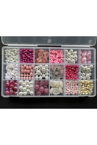 18 Gözlü Pembe Renk Hobi Yapım Seti