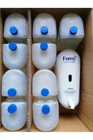 Fomy Antibakteriyel Köpük Sabun 1 L x 9 + Fomy Dispenser
