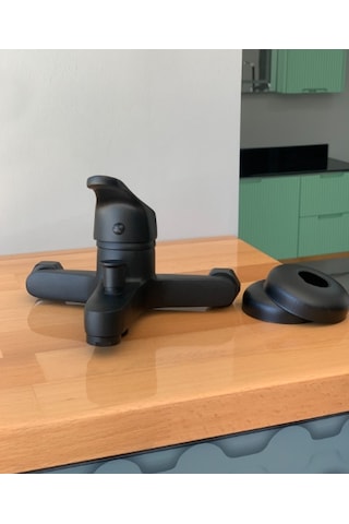 Armour Armatür Banyo Batarya Seti Siyah