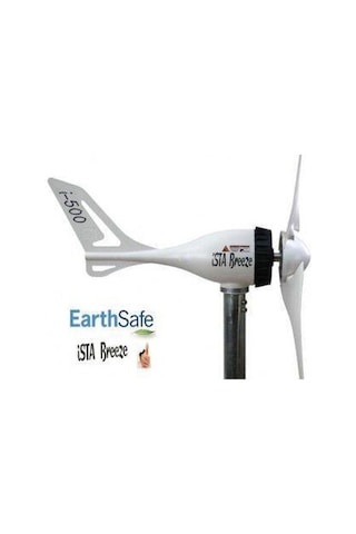 Istabreeze I-500 W Rüzgar Türbini + Hibrit Şarj Kontrol Cihazı + Direk Seti
