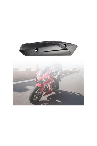 Homyl Genel Motosiklet Egzoz Isı Kalkanı Doğrudan Aksesuar