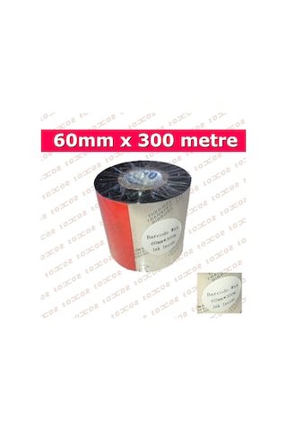 Opsys Wax Ribon Siyah Renk 60mm X 300m İçe Sarım In