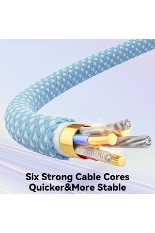 Moly Cbts Essager A-c 7a 100w Usb-a Type-c Hızlı Şarj Veri Kablosu 2m - 100w Super Hızlı Şarj