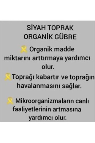 Siyah Toprak Gübre Karışım Düzenleyici