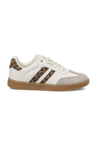Torex Trx25s-105 W 6fx Kırık Beyaz Kadın Sneaker 000000000102201903 Beyaz-leopar