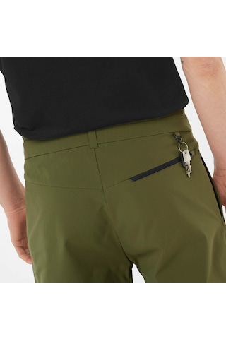 Salomon Outerpath Utılıty Erkek Outdoor Şortu Grape Leaf Lc2212800 Yeşil