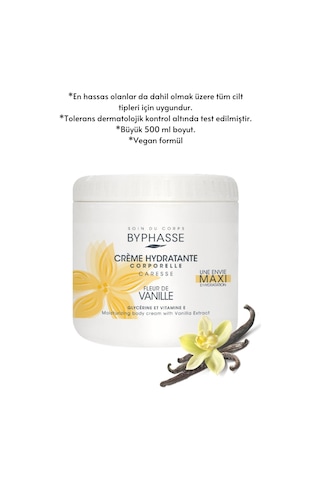 Nemlendirici Vücut Kremi Vanilya Özlü 500ml