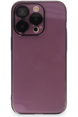 Newface - 398 - iPhone Uyumlu 13 Pro Max Kılıf Armada Lensli Kapak - - Csmo-tex - Derin Mor
