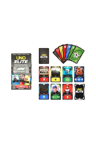 Uno Mattel Elite F1 Kartlar - Başlangıç Paketi JLV42