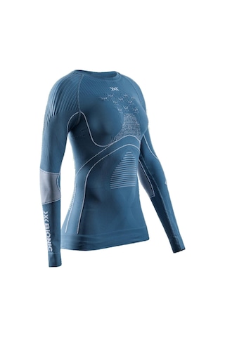 X-bıonıc X-bionic Energy Accumulator 4.0 Shirt Lg Sl Wmn Kadın Mavi İçlik Üst 1412 Mavi
