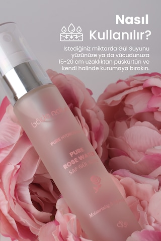 Bade Natural Gözenek Sıkılaştırıcı Doğal Gül Suyu Tonik 30 Ml