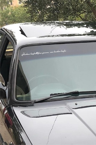 Herkes Kaybettiğine Yansın Sen Benden Başla Özel Yazı Oto Özel Yeni Sticker 40 3 Cm