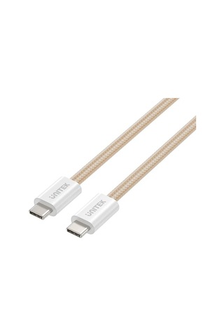 Unıtek Type-c Manyetik Hızlı Şarj Kablosu Beyaz C14141awh01-1m