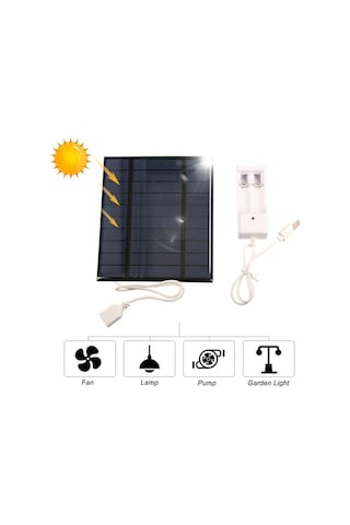 Besthome1 Taşınabilir 2.5w Güneş Şarj Cihazı - 5v Telefon Pil Şarjı