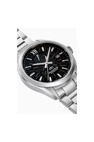 Orient Star Limited Edition Re-bx0009b00b Kurmalı Otomatik Çelik Gri Siyah Kadran 10 Atm 40 Mm Erkek Kol Saati Gri