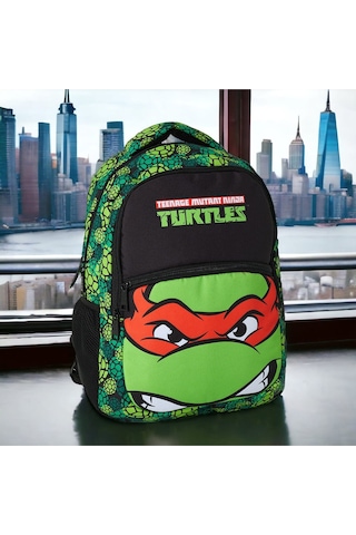 Ninja Turtles Okul Çantası 3 Lü Set Çok Renkli