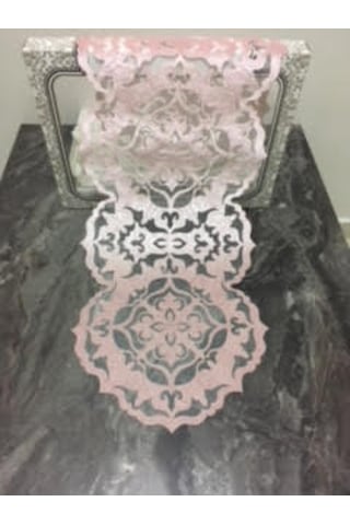 Kadife Lazer Kesim Lüks Runner