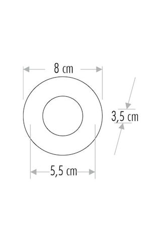 Cata CT-5174b 1.5 W Koridor Armatürü Radar Sensörlü Beyaz Işık
