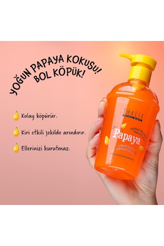 Thalia Papaya Kokulu Sıvı El Sabunu 400 ML