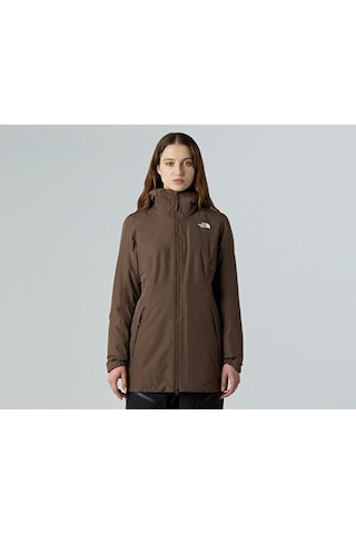 The North Face W Hikesteller Insulated Parka Kadın Outdoor Parka Nf0a8dyw1oı1 Kahverengi Kahverengi
