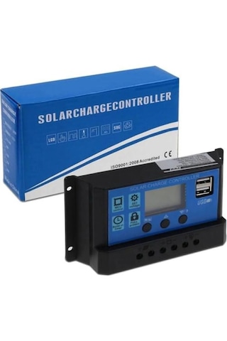 Mrs Solar Solar Güneş Paneli Akü Şarj Kontrol Cihazı 30 Amper-12v