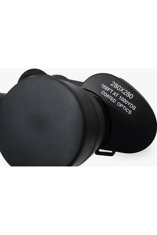 Lexroo Hasuba Dürbün 280x280 168ft At 1000yds Coated Optic Cantalı Haki Renk 1ad