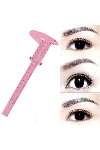Microblading Ve Kalıcı Makyaj Ölçüm Cetveli Kumpas , Kalıcı Kaş,