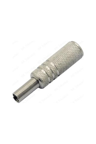 Metal 3.5mm TRS Stereo Dişi Jak Ses Kablosu Uzatma Konnektörü