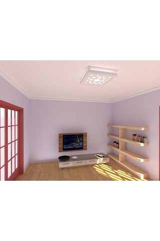 Motifpiyer Led Uyumlu Tavan Gobek 60X60X13 Cm