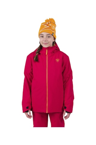 Rossıgnol Rossignol Jr Strawpile Unisex Çocuk Kırmızı Kayak Ceketi Rrd Kırmızı